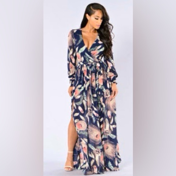 Fashion Nova Dresses & Skirts - Plus Size Floral Dress